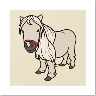 Cute Mini Horse Posters and Art